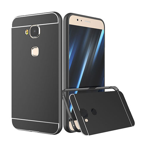 Luxury Aluminum Metal Frame Case for Huawei G8 Black