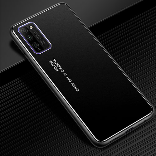 Luxury Aluminum Metal Frame Cover Case for Huawei Honor 30 Lite 5G Black