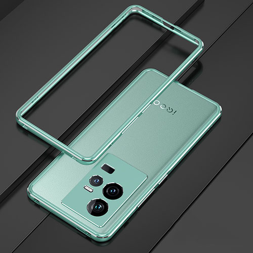 Luxury Aluminum Metal Frame Cover Case for Vivo iQOO 11 Pro 5G Green