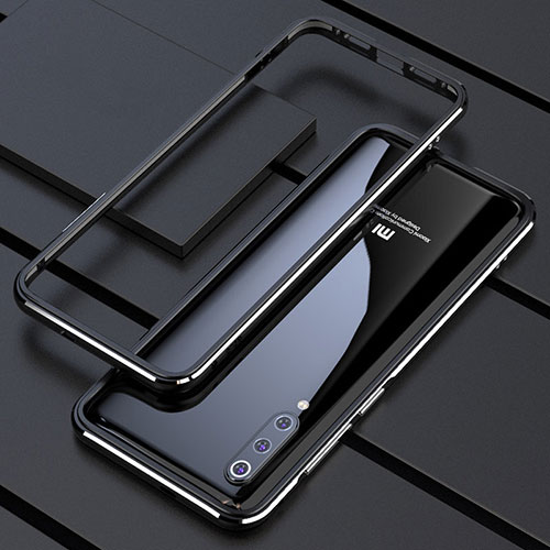 Luxury Aluminum Metal Frame Cover Case for Xiaomi Mi 9 Pro 5G Black