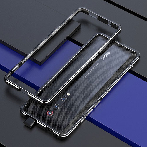 Luxury Aluminum Metal Frame Cover Case for Xiaomi Mi 9T Black