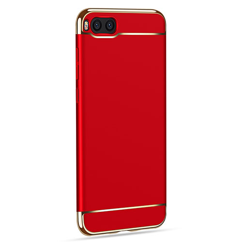 Luxury Metal Frame and Plastic Back Case for Xiaomi Mi Note 3 Red