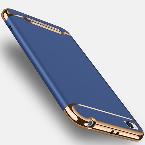 Luxury Metal Frame and Plastic Back Case for Xiaomi Redmi 4A Blue