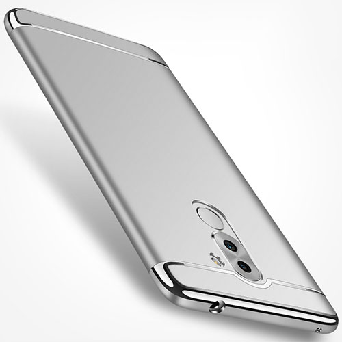 Luxury Metal Frame and Plastic Back Case M02 for Huawei GR5 (2017) Silver