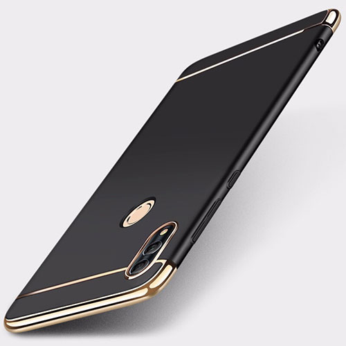 Luxury Metal Frame and Plastic Back Cover Case M01 for Huawei Honor 10 Lite Black