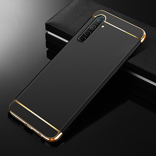 Luxury Metal Frame and Plastic Back Cover Case M01 for Realme XT Black