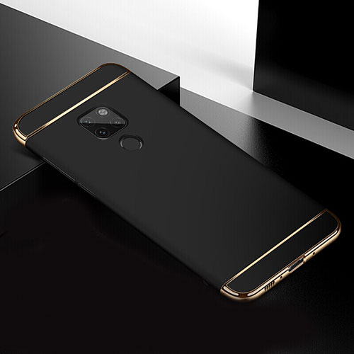 Luxury Metal Frame and Plastic Back Cover Case T02 for Huawei Mate 20 Black