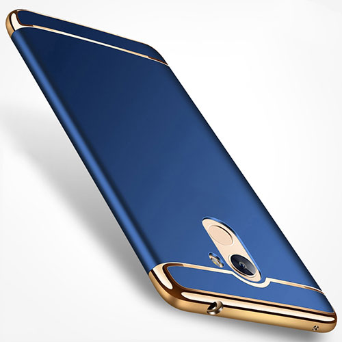 Luxury Metal Frame and Plastic Back Cover for Huawei Honor 6A Blue