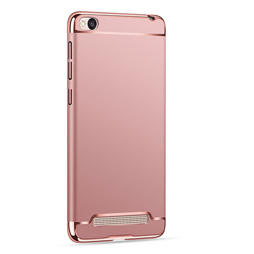 Luxury Metal Frame and Plastic Back Cover for Xiaomi Redmi 4A Rose Gold