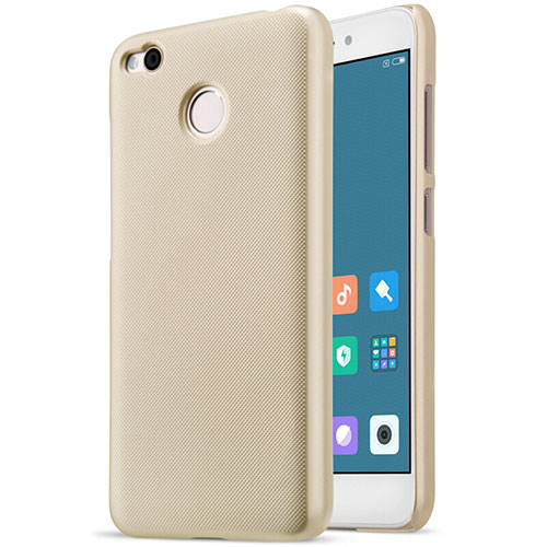 Mesh Hole Hard Rigid Case Back Cover for Xiaomi Redmi 4X Gold