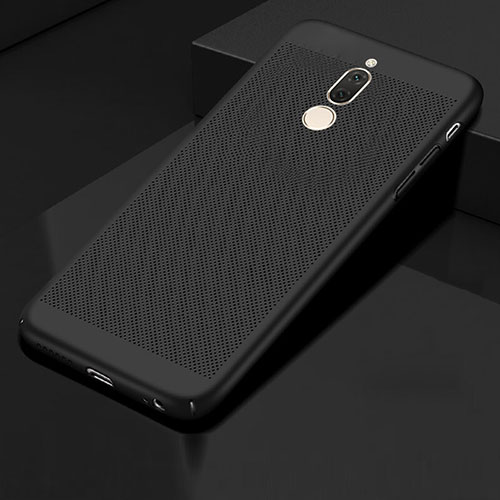 Mesh Hole Hard Rigid Snap On Case Cover for Huawei Mate 10 Lite Black