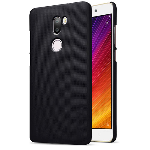 Mesh Hole Hard Rigid Snap On Case Cover for Xiaomi Mi 5S Plus Black