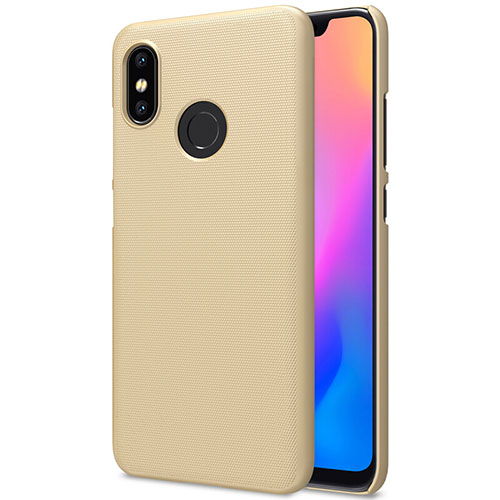 Mesh Hole Hard Rigid Snap On Case Cover for Xiaomi Mi 8 Gold