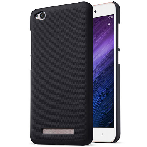 Mesh Hole Hard Rigid Snap On Case Cover for Xiaomi Redmi 4A Black