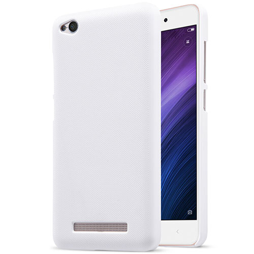 Mesh Hole Hard Rigid Snap On Case Cover for Xiaomi Redmi 4A White