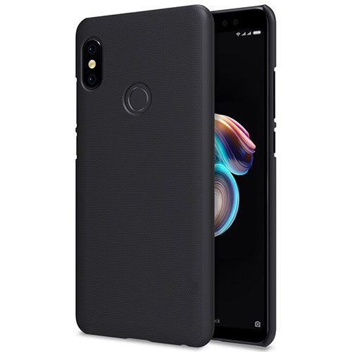 Mesh Hole Hard Rigid Snap On Case Cover for Xiaomi Redmi Note 5 Black