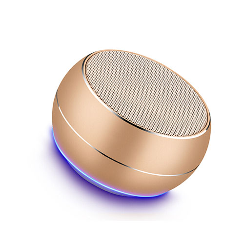 Mini Wireless Bluetooth Speaker Portable Stereo Super Bass Loudspeaker Gold