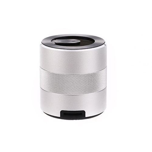 Mini Wireless Bluetooth Speaker Portable Stereo Super Bass Loudspeaker K09 Silver