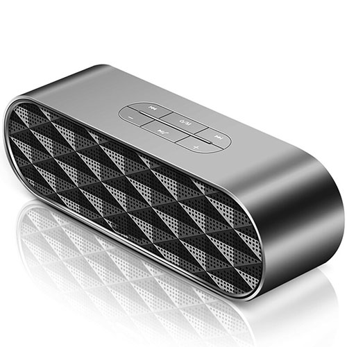 Mini Wireless Bluetooth Speaker Portable Stereo Super Bass Loudspeaker S08 Black