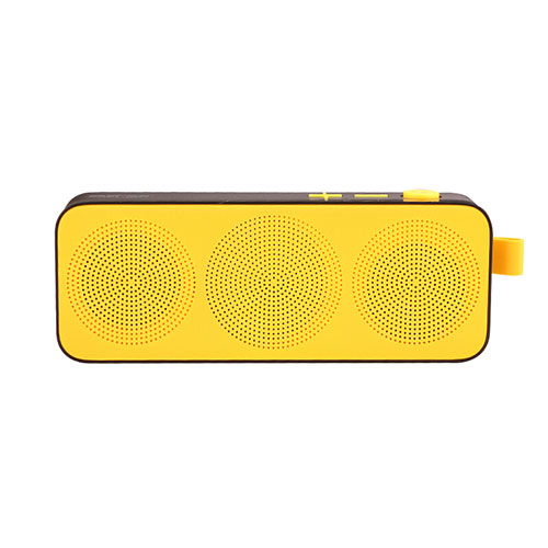 Mini Wireless Bluetooth Speaker Portable Stereo Super Bass Loudspeaker S12 Yellow