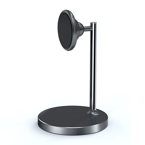 Mount Magnetic Smartphone Stand Cell Phone Holder for Desk Universal B01 Dark Gray