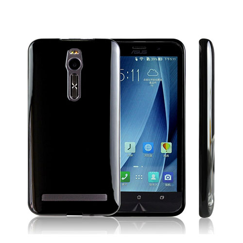S-Line Transparent Gel Soft Case for Asus Zenfone 2 ZE551ML ZE550ML Black