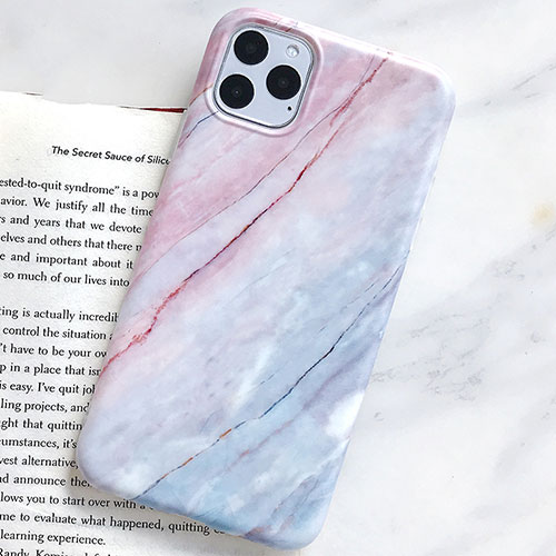 Silicone Candy Rubber Gel Fashionable Pattern Soft Case Cover S10 for Apple iPhone 11 Pro Max Cyan