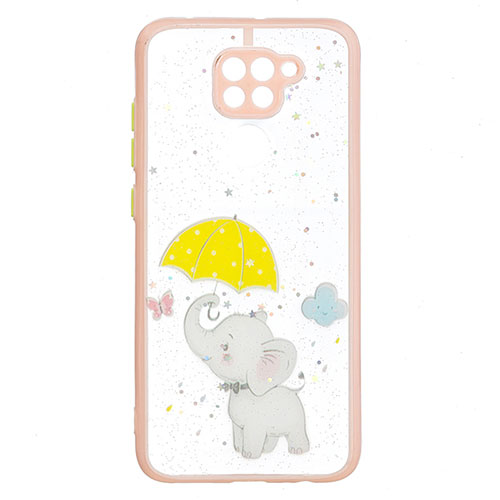 Silicone Candy Rubber Gel Fashionable Pattern Soft Case Cover Y01X for Xiaomi Redmi 10X 4G Yellow