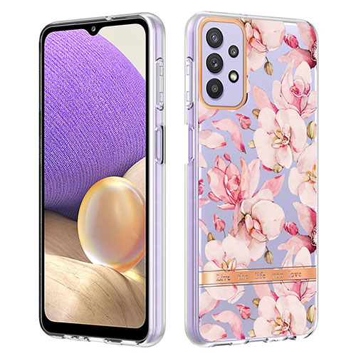 Silicone Candy Rubber Gel Fashionable Pattern Soft Case Cover Y06B for Samsung Galaxy A23 5G Pink
