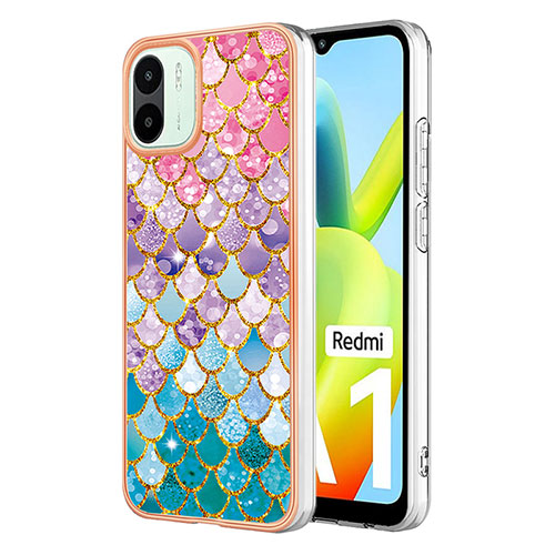 Silicone Candy Rubber Gel Fashionable Pattern Soft Case Cover YB3 for Xiaomi Redmi A1 Colorful