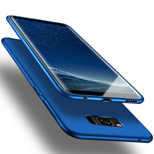 Silicone Candy Rubber Gel Soft Case for Samsung Galaxy S8 Plus Blue