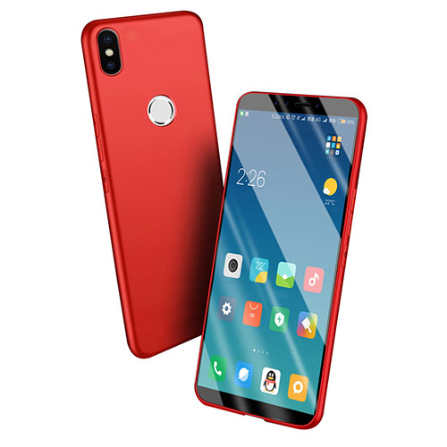 Silicone Candy Rubber Gel Soft Case for Xiaomi Mi 6X Red