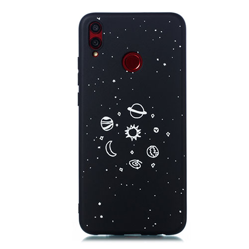 Silicone Candy Rubber Gel Starry Sky Soft Case Cover for Huawei Honor V10 Lite Black