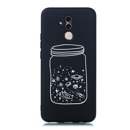 Silicone Candy Rubber Gel Starry Sky Soft Case Cover for Huawei Mate 20 Lite White