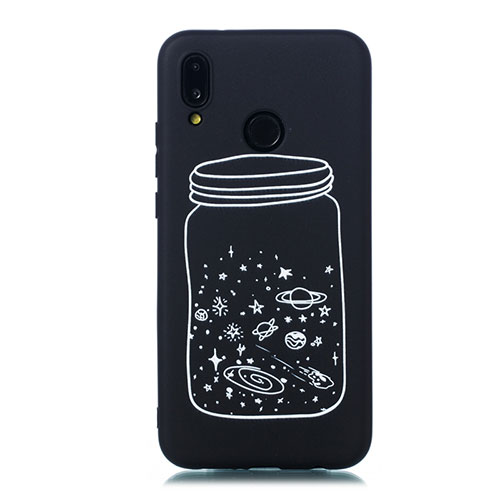 Silicone Candy Rubber Gel Starry Sky Soft Case Cover for Huawei Nova 3e White