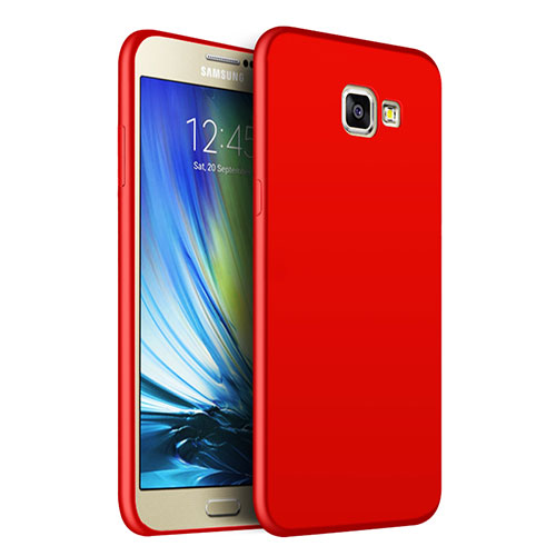 Silicone Candy Rubber Soft Case Gel for Samsung Galaxy J7 Prime Red