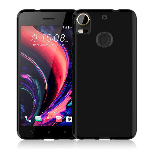 Silicone Candy Rubber Soft Case TPU for HTC Desire 10 Pro Black