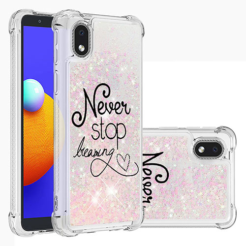 Silicone Candy Rubber TPU Bling-Bling Soft Case Cover S03 for Samsung Galaxy M01 Core Mixed