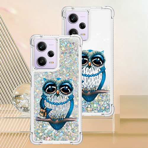 Silicone Candy Rubber TPU Bling-Bling Soft Case Cover YB1 for Xiaomi Redmi Note 12 Pro 5G Mixed