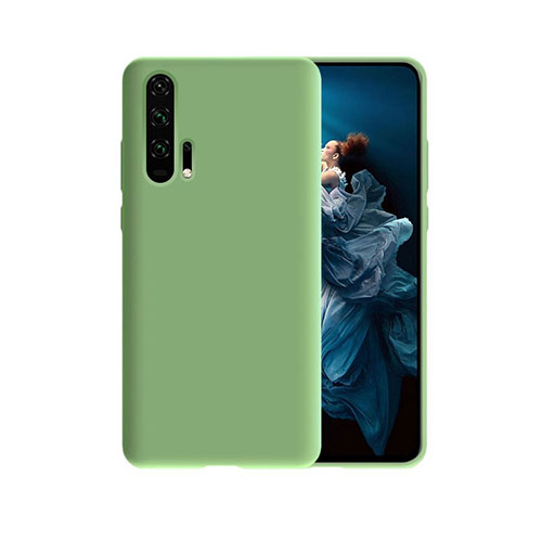 Silicone Candy Rubber TPU Line Soft Case Cover C07 for Huawei Honor 20 Pro Green