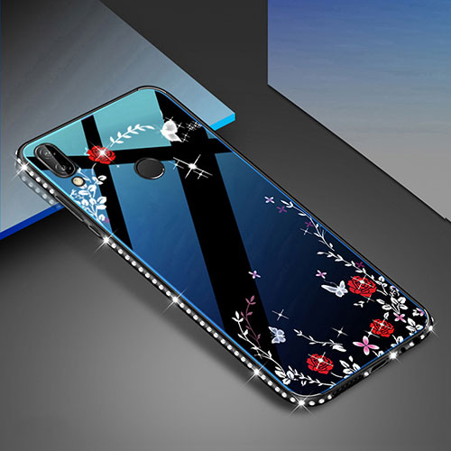 Silicone Frame Fashionable Pattern Mirror Case Cover for Huawei P20 Lite Colorful