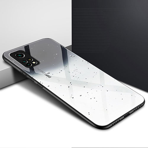 Silicone Frame Mirror Case Cover for Xiaomi Mi 10T Pro 5G Gray