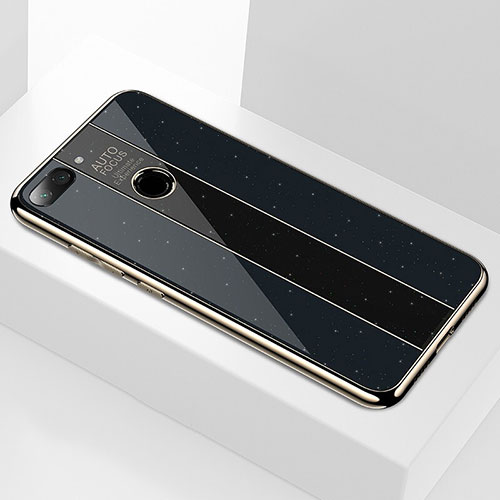Silicone Frame Mirror Case Cover for Xiaomi Mi 8 Lite Black
