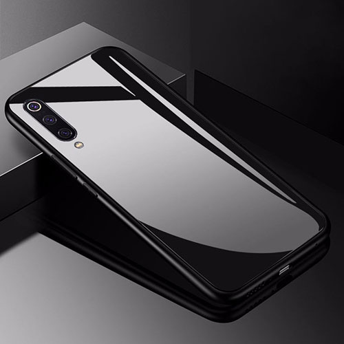 Silicone Frame Mirror Case Cover for Xiaomi Mi 9 Pro 5G Black