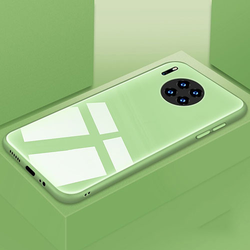 Silicone Frame Mirror Case Cover T03 for Huawei Mate 30 Pro 5G Green