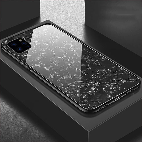 Silicone Frame Mirror Case Cover T06 for Apple iPhone 11 Pro Black