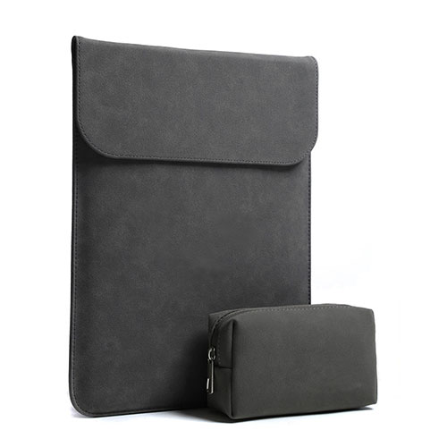 Sleeve Velvet Bag Case Pocket for Apple MacBook 12 inch Black