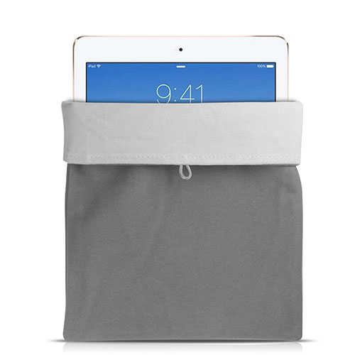 Sleeve Velvet Bag Case Pocket for Xiaomi Mi Pad 4 Gray