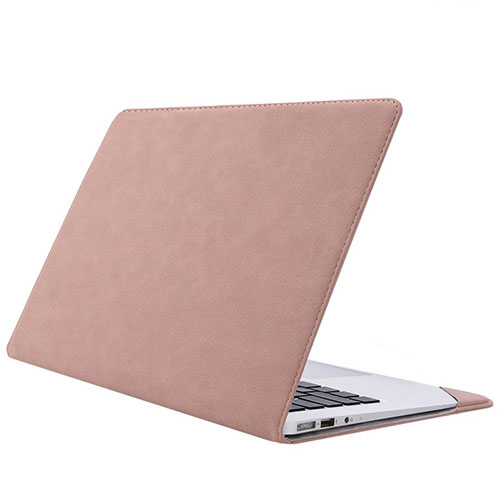 Sleeve Velvet Bag Case Pocket S01 for Huawei Matebook X Pro (2020) 13.9 Pink