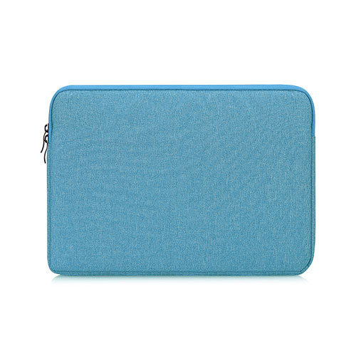 Sleeve Velvet Bag Case Pocket S01 for Samsung Galaxy Book Flex 15.6 NP950QCG Sky Blue